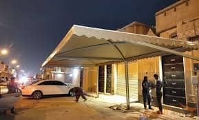 تصميمات مظلات سيارات متحركة