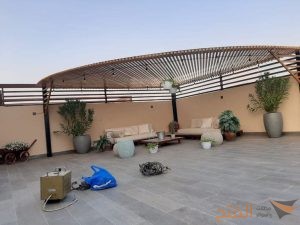 مظلات جلسات خارجية