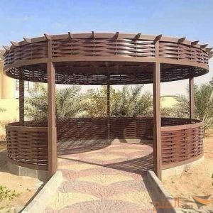 مميزات مظلات خشب بلاستيكي