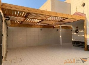 تفصيل مظلات خشب بلاستيكي