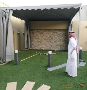 تركيب مظلات للجلسات