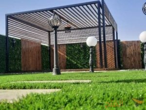 مظلات حدائق حديد