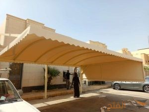 مظلات حدائق PVC