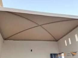 تركيب مظلات بي في سي بأجمل التصميمات