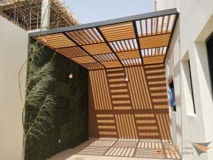 تركيب مظلات خشب