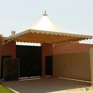 مظلات حوش قماش