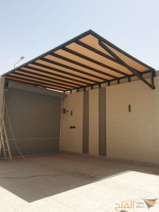 تصميم مظلات سيارات معلقة