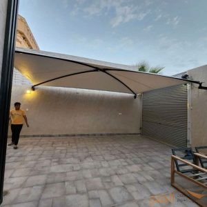 مظلات ممرات