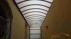 مظلات ممرات