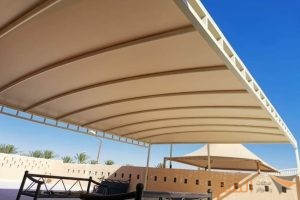 مظلات ممرات حدائق