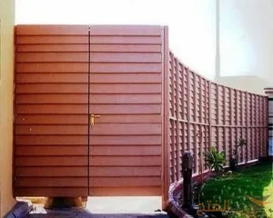 سواتر خشبية خارجية للمنازل