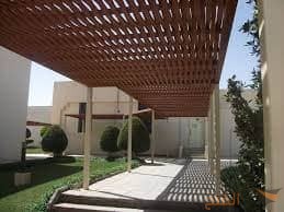 مظلات مداخل منازل وفلل