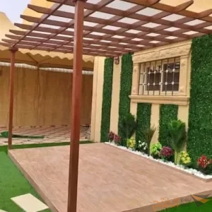 برجولات خشبية حديثة