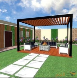 مظلات حدائق الرياض