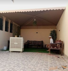 مظلات مداخل لكسان