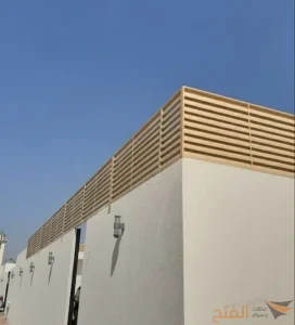 تركيب ساتر خشبي