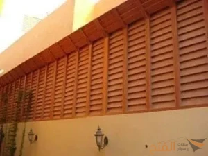 سواتر خشبية شرائح