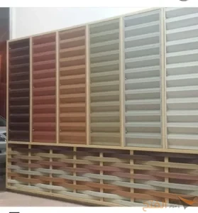 سواتر خشب بلاستيكي