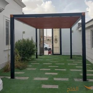 مظلات حدائق خشبية