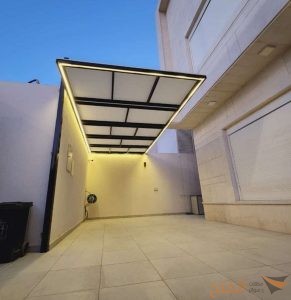 مظلات مداخل الفلل