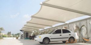 تكلفة مظلات مواقف سيارات