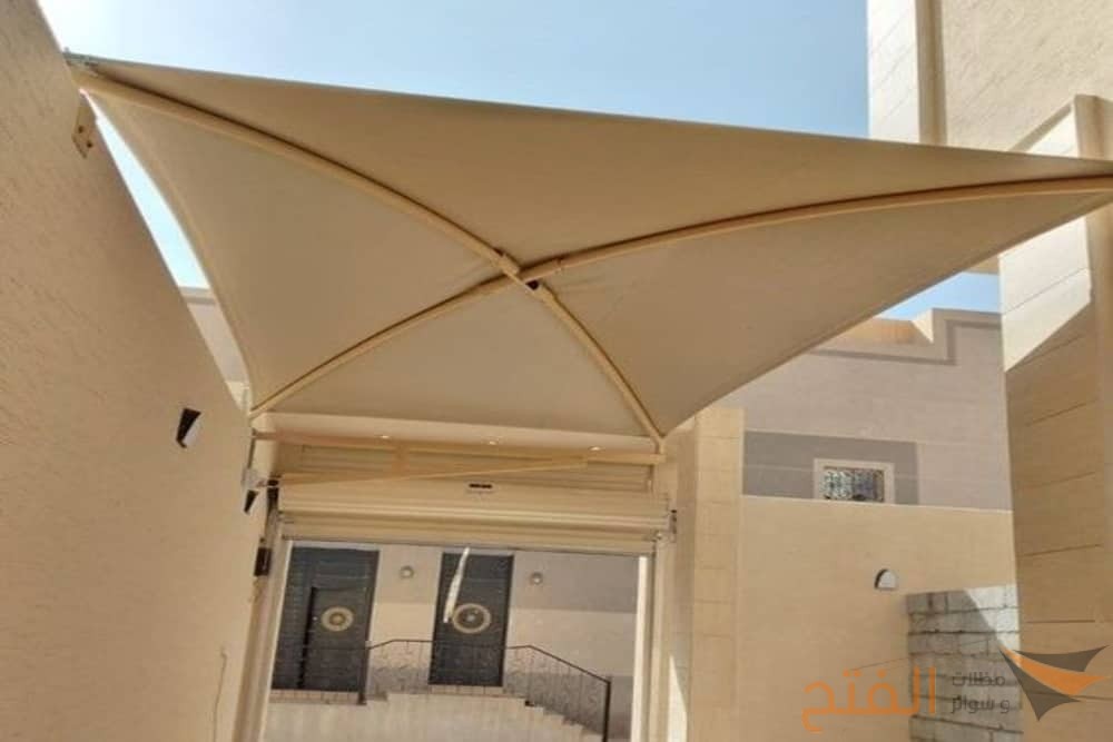 مظلات مداخل الفلل