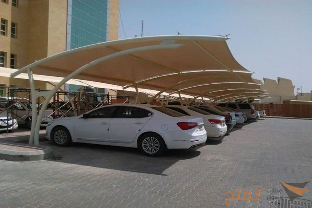مظلات مواقف سيارات