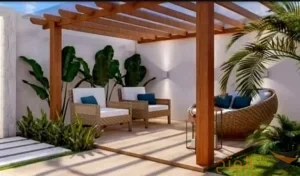 مظلات برجولات للحدائق والفلل