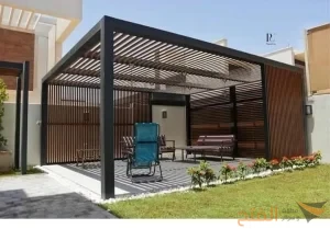 برجولات بتصميم معماري معقد