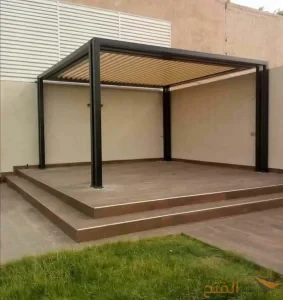 تركيب برجولات حديد للحدائق
