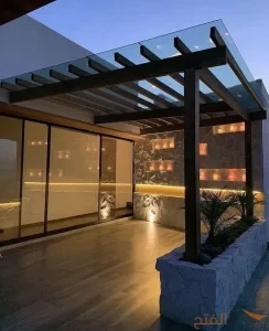 استخدمات البرجولات المعدنية