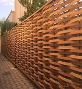 سواتر خشب بلاستيكي