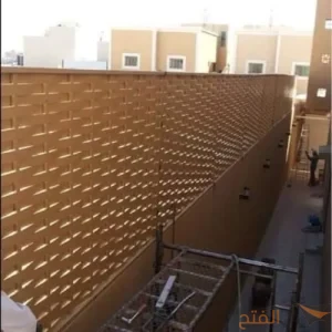 سواتر خشب بلاستيكي