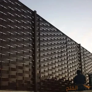 سواتر حديد مجدول
