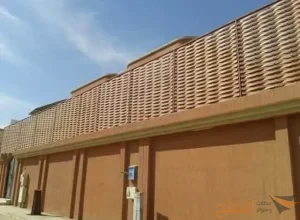 سواتر خشب بلاستيكي مقاومة للحرارة