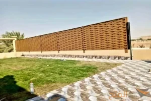 سواتر خشب بلاستيكي