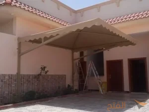 تركيب مظلات بولي ايثيلين