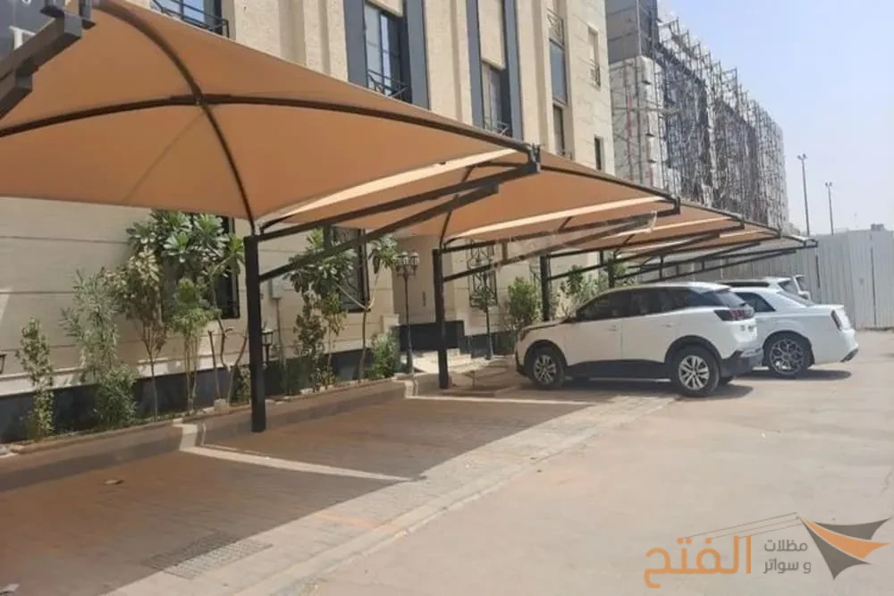 مظلات مشاريع سيارات