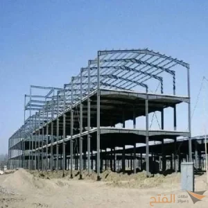 تركيب هناجر حديد للمستودعات