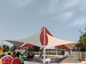 مظلة شراعية قماش