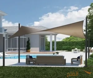 مظلة شراعية قماش