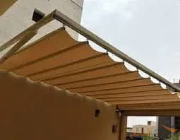 مظلات متحركة سحب يدوي