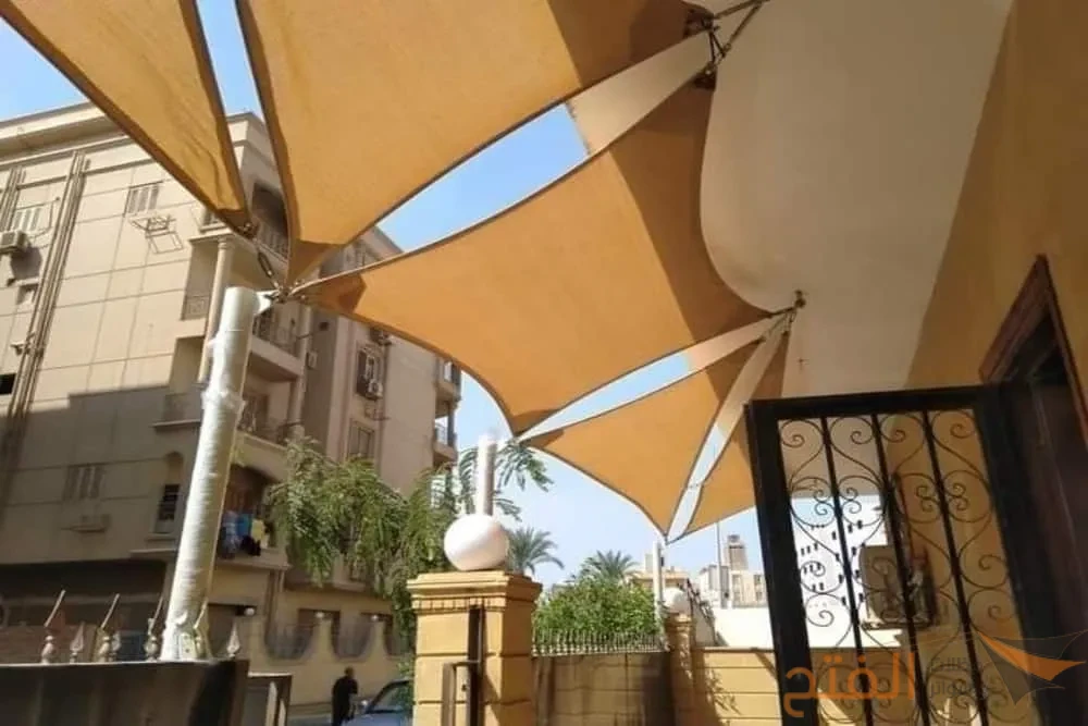 مظلة شراعية قماش