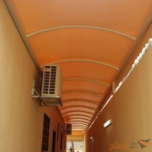 مظلات ارتداد قماش