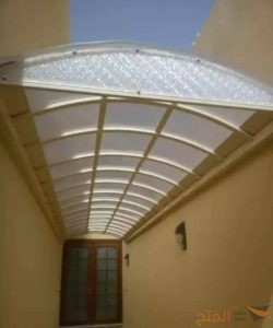 تصميم مظلات ارتداد منازل