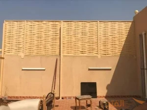 تركيب افضل سواتر للجدران حديد ليزر وشرائح مجدول