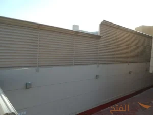 عمل سواتر جدران بلاستيك